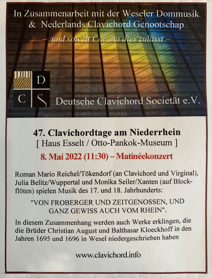 Haus Esselt - Clavichordtage 22