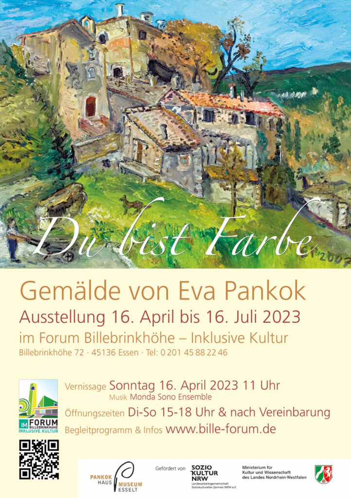Otto-Pankok-Gesellschaft Ausstellung Eva Pankok "Du bist Farbe"