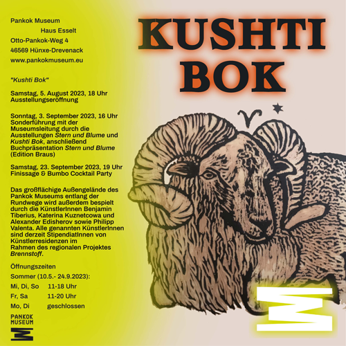 Kushti Bok Ausstellung Pankok Museum