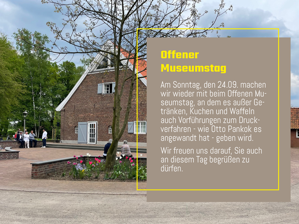 Pankok-Gesellschaft - Offener Museumstag 2023